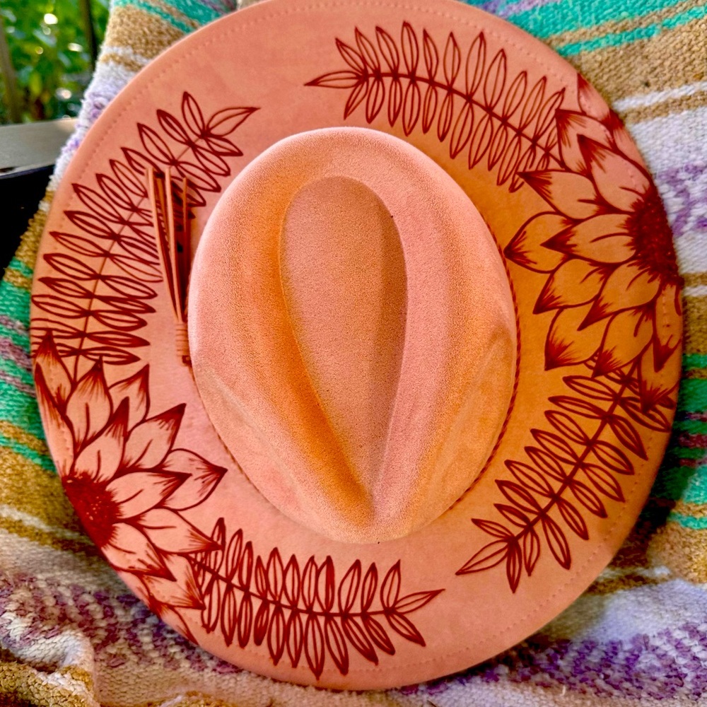 Wildflowers Custom Boho Hat